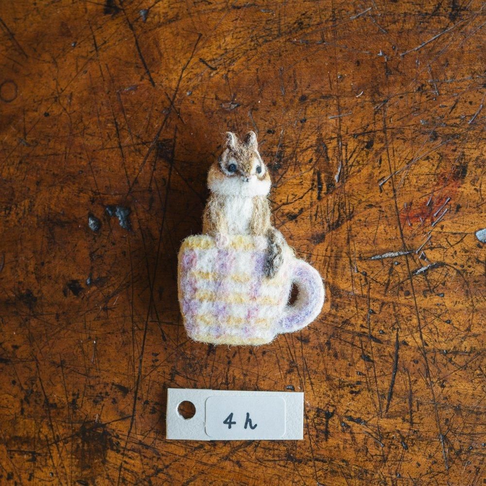 (2024年11月web展) RORO　動物とマグカップ　R4h