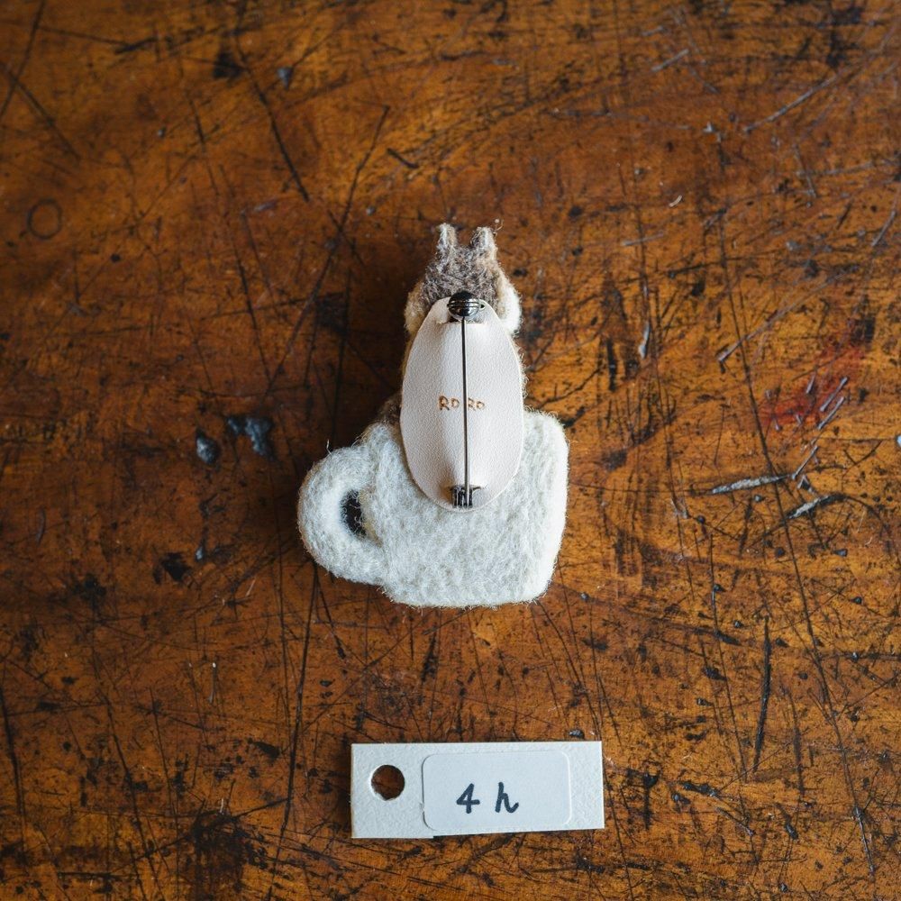 (2024年11月web展) RORO　動物とマグカップ　R4h
