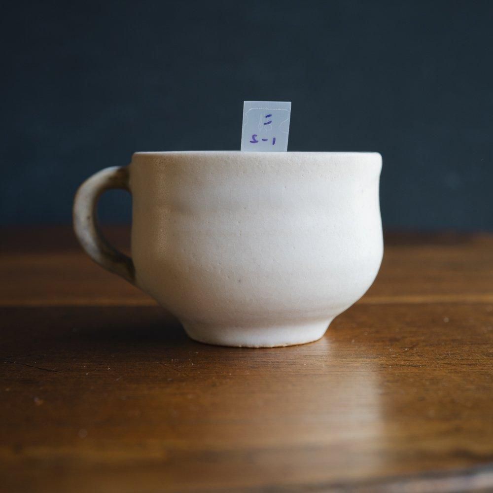 （2024年11月web展）【1点もの】こいずみちはる　face MUG　こ1-2