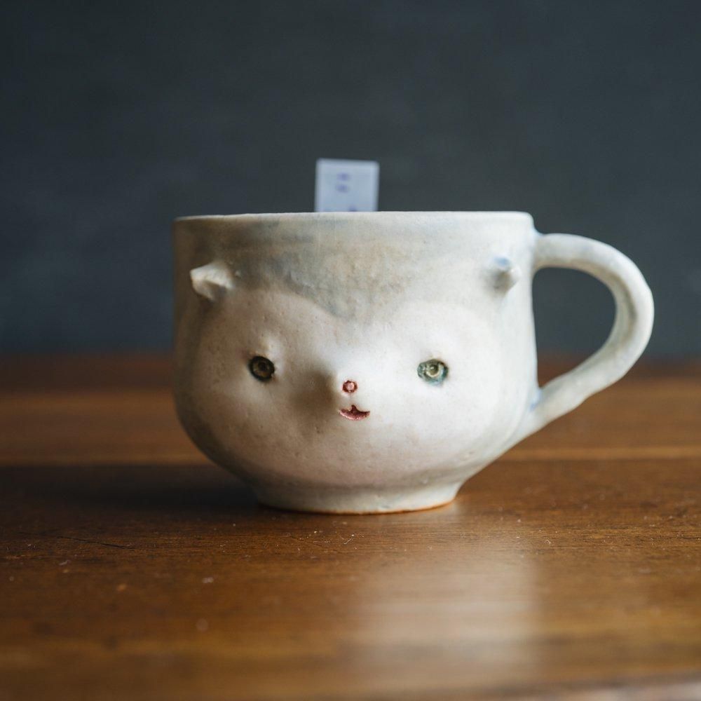 （2024年11月web展）【1点もの】こいずみちはる　face MUG　こ1-6
