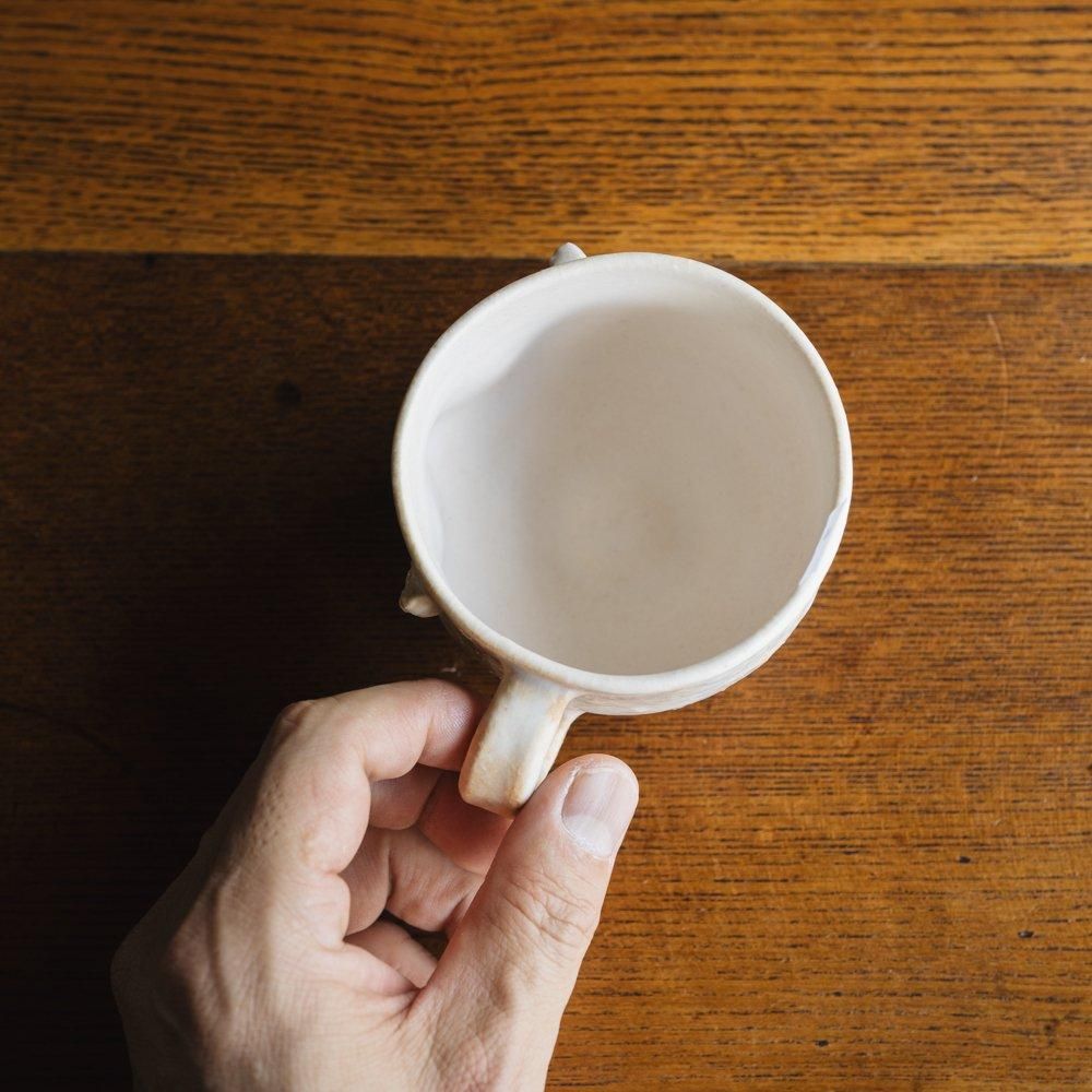 （2024年11月web展）【1点もの】こいずみちはる　face MUG　こ1-9