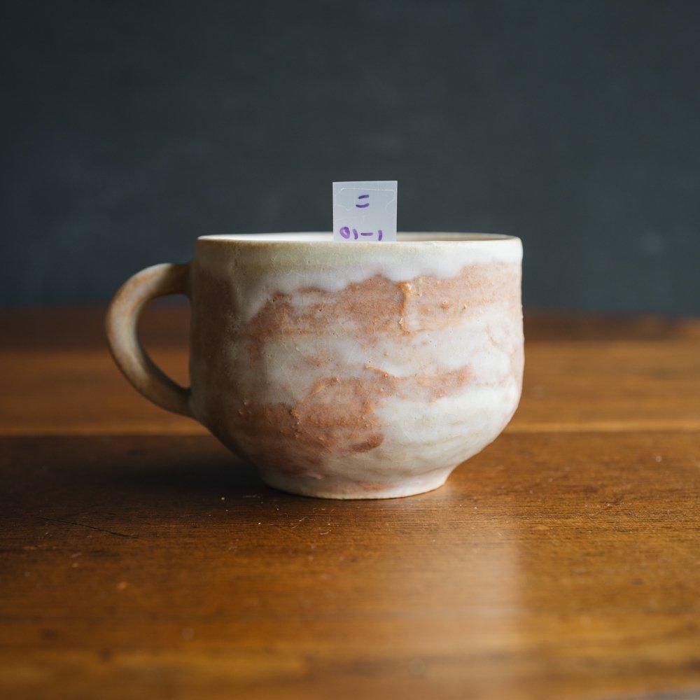 （2024年11月web展）【1点もの】こいずみちはる　face MUG　こ1-10
