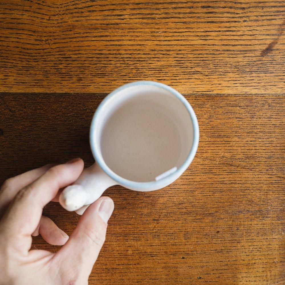 （2024年11月web展）【1点もの】こいずみちはる　usagi MUG　こ3-1
