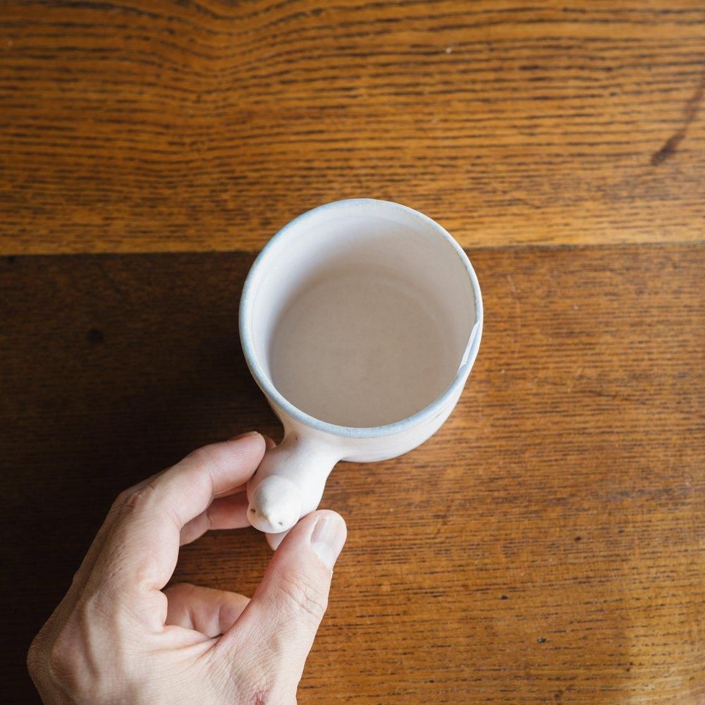 （2024年11月web展）【1点もの】こいずみちはる　usagi MUG　こ3-3