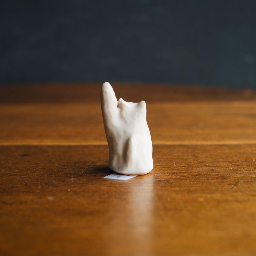 （2024年11月web展）【1点もの】こいずみちはる　cat ring holder　こ6-5