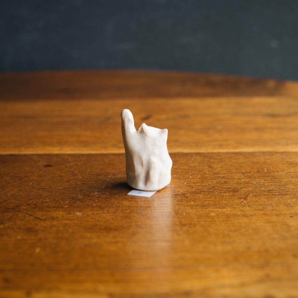 （2024年11月web展）【1点もの】こいずみちはる　cat ring holder　こ6-6