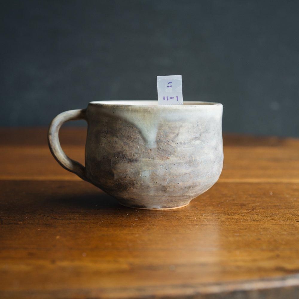（2024年11月web展）【1点もの】こいずみちはる　face MUG　こ1-11