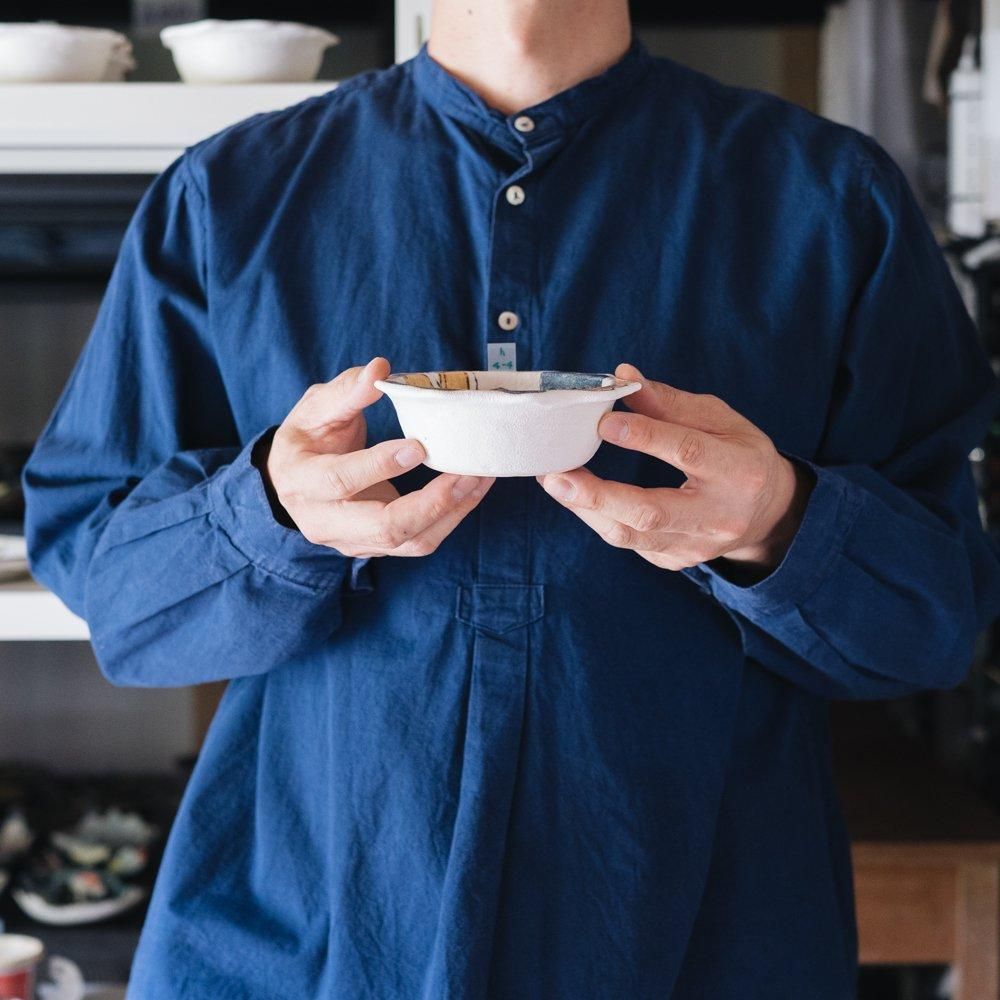 (2024年12月)    hapun pottery　リムボウル　h4-4