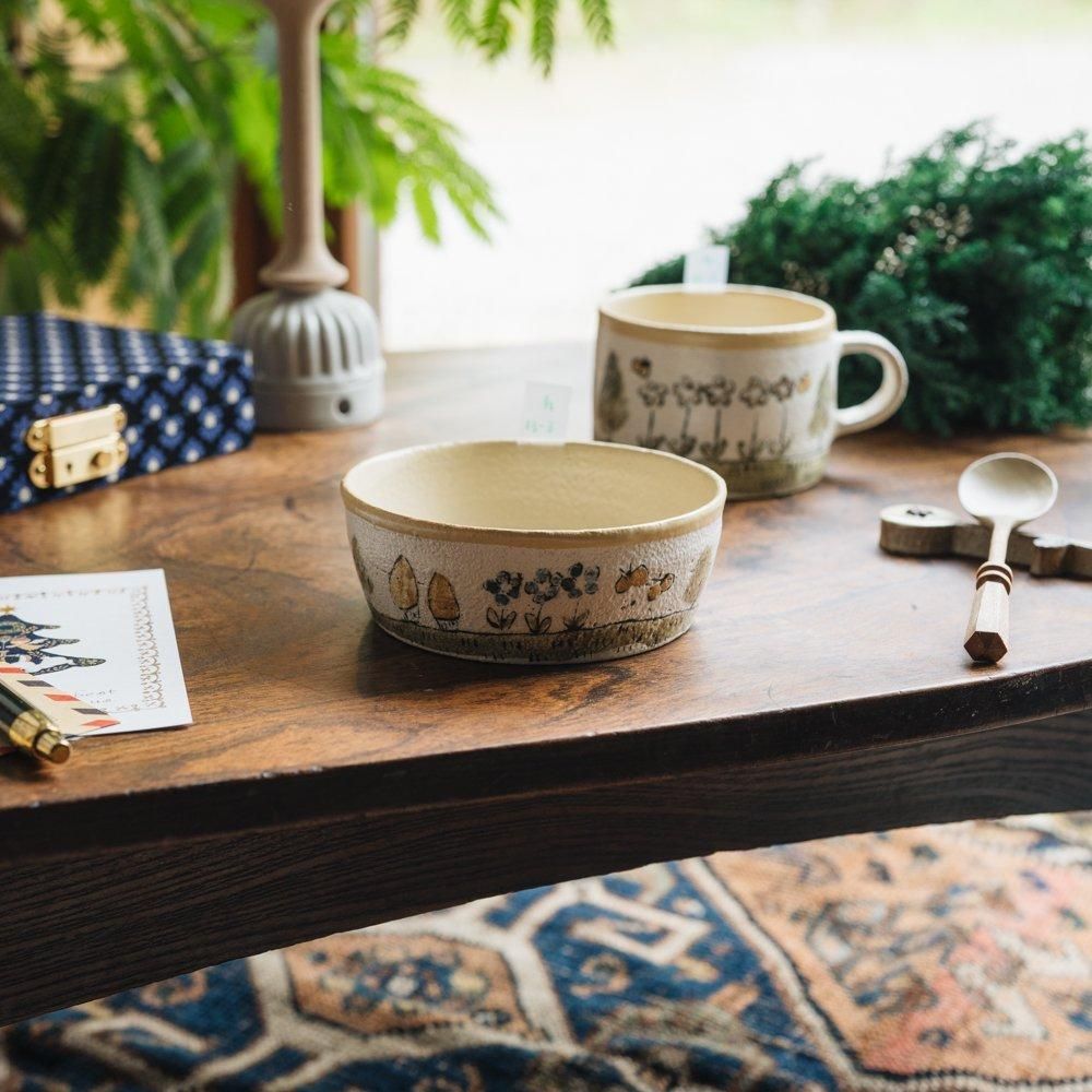 (2024年12月)    hapun pottery　シリアルボウル　h13-3