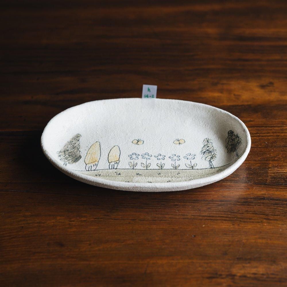 (2024年12月)    hapun pottery　オーバル　h14-2