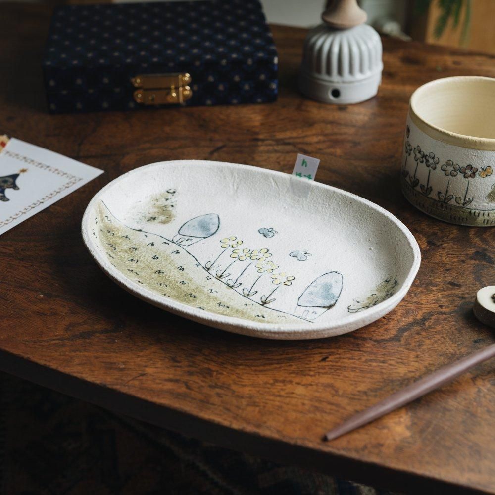(2024年12月)    hapun pottery　オーバル　h14-4