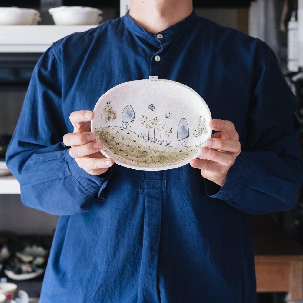 (2024年12月)    hapun pottery　オーバル　h14-4