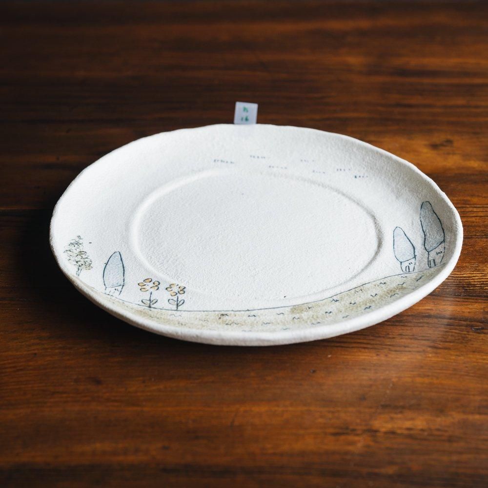 (2024年12月)    hapun pottery　大皿　h16