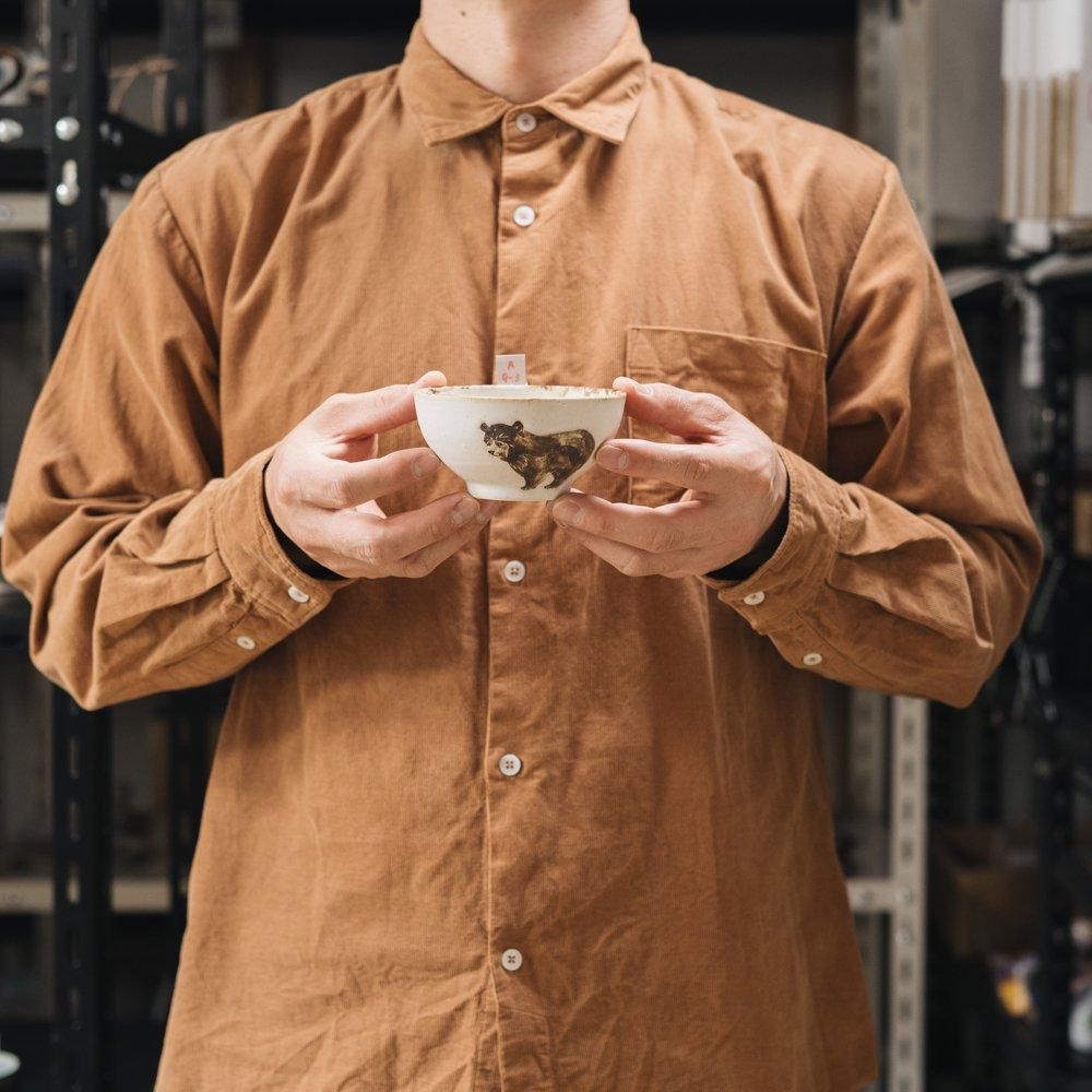 （2024年12月）【1点もの】acnepotterystudio　茶碗（白土）　A9-3