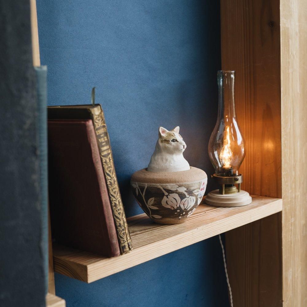 （2024年12月）【1点もの】acnepotterystudio　カノプス壺　A10-2