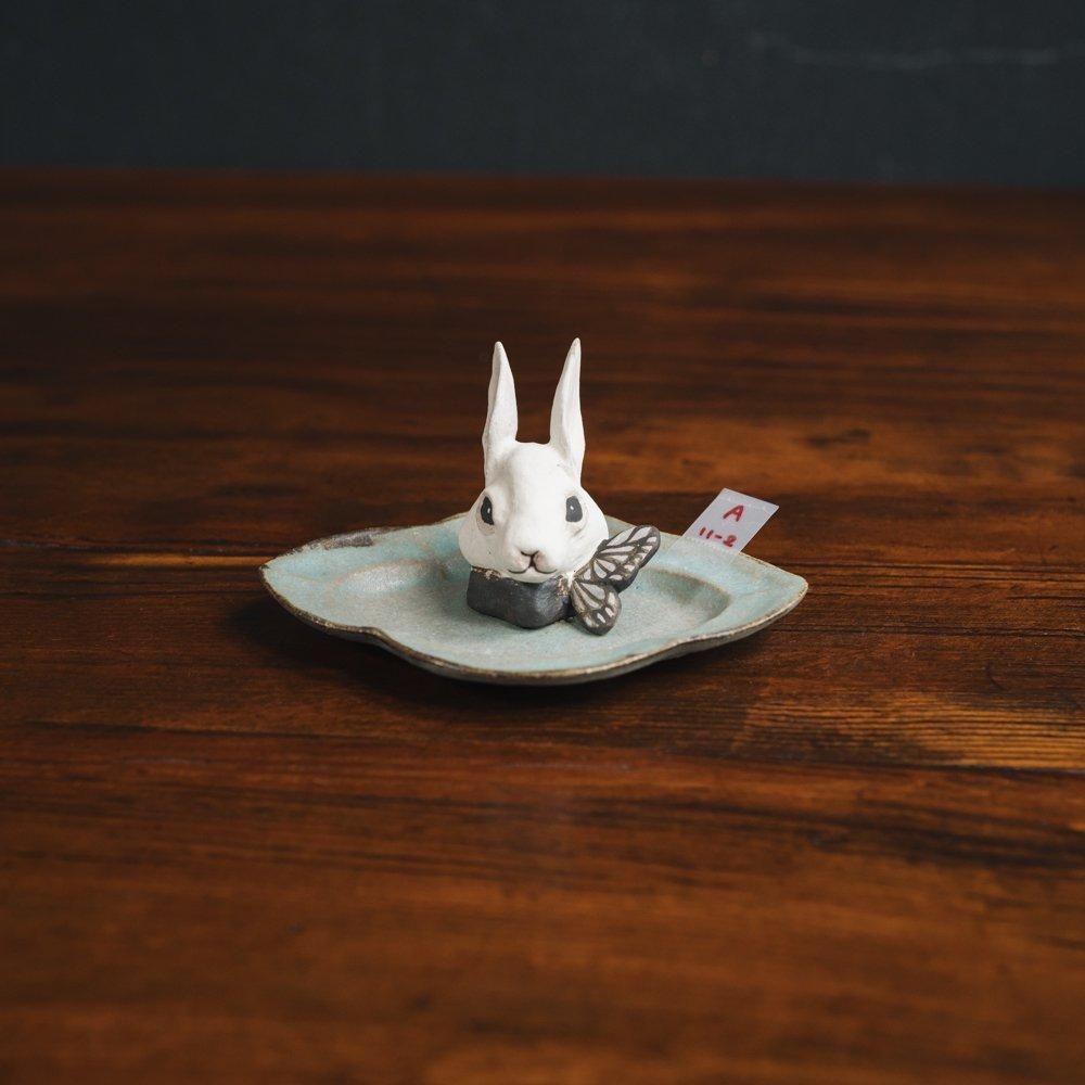 （2024年12月）【1点もの】acnepotterystudio　アクセサリープレート（小）　A11-2
