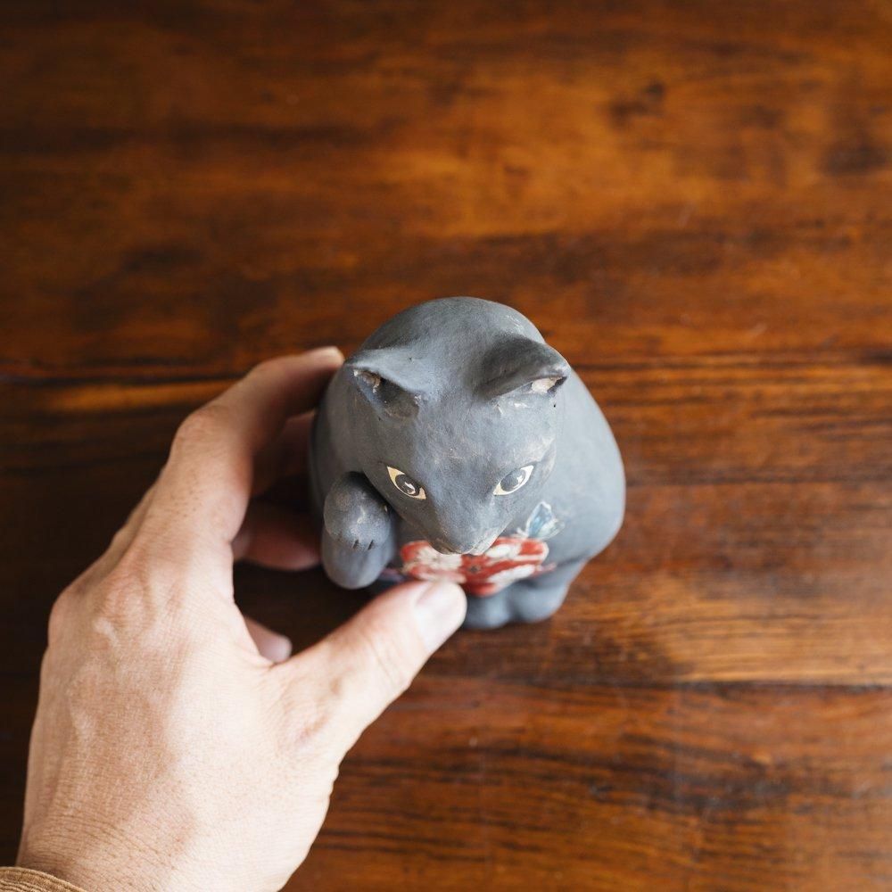 （2024年12月）【1点もの】acnepotterystudio　招き猫　A20-2