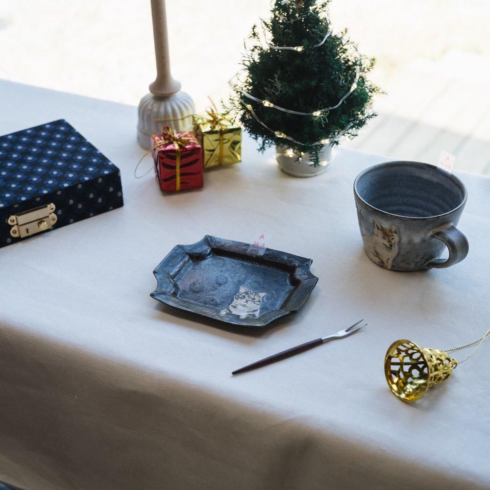 （2024年12月）【1点もの】acnepotterystudio　プレート　A34-2