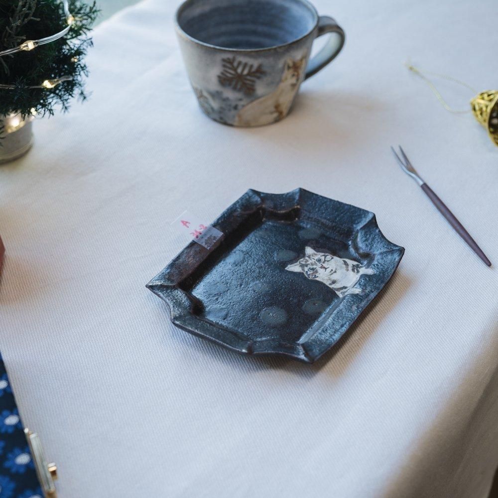 （2024年12月）【1点もの】acnepotterystudio　プレート　A34-2