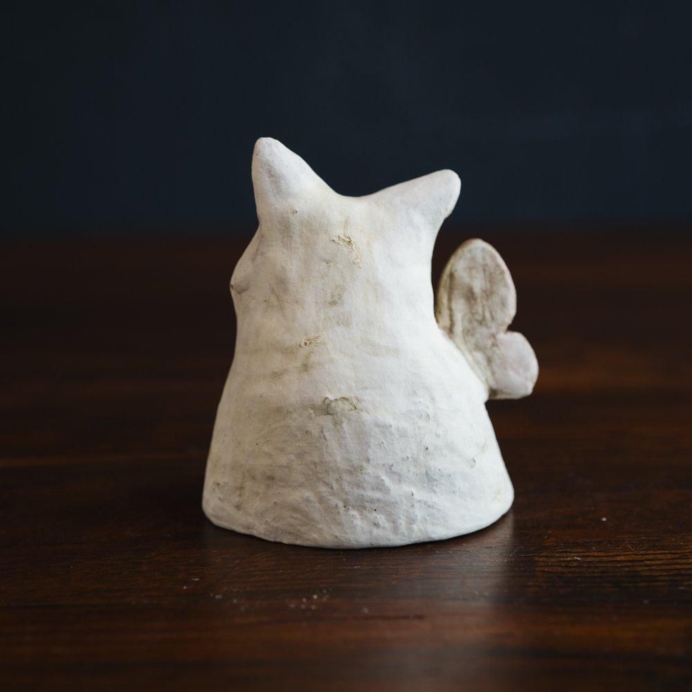 （2024年12月）【1点もの】acnepotterystudio　猫の置物　A41