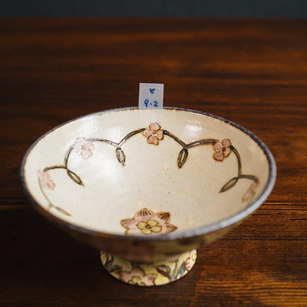 （2024年12月web個展）【1点もの】ヒヅミ峠舎　色絵茶碗　ヒ9-2