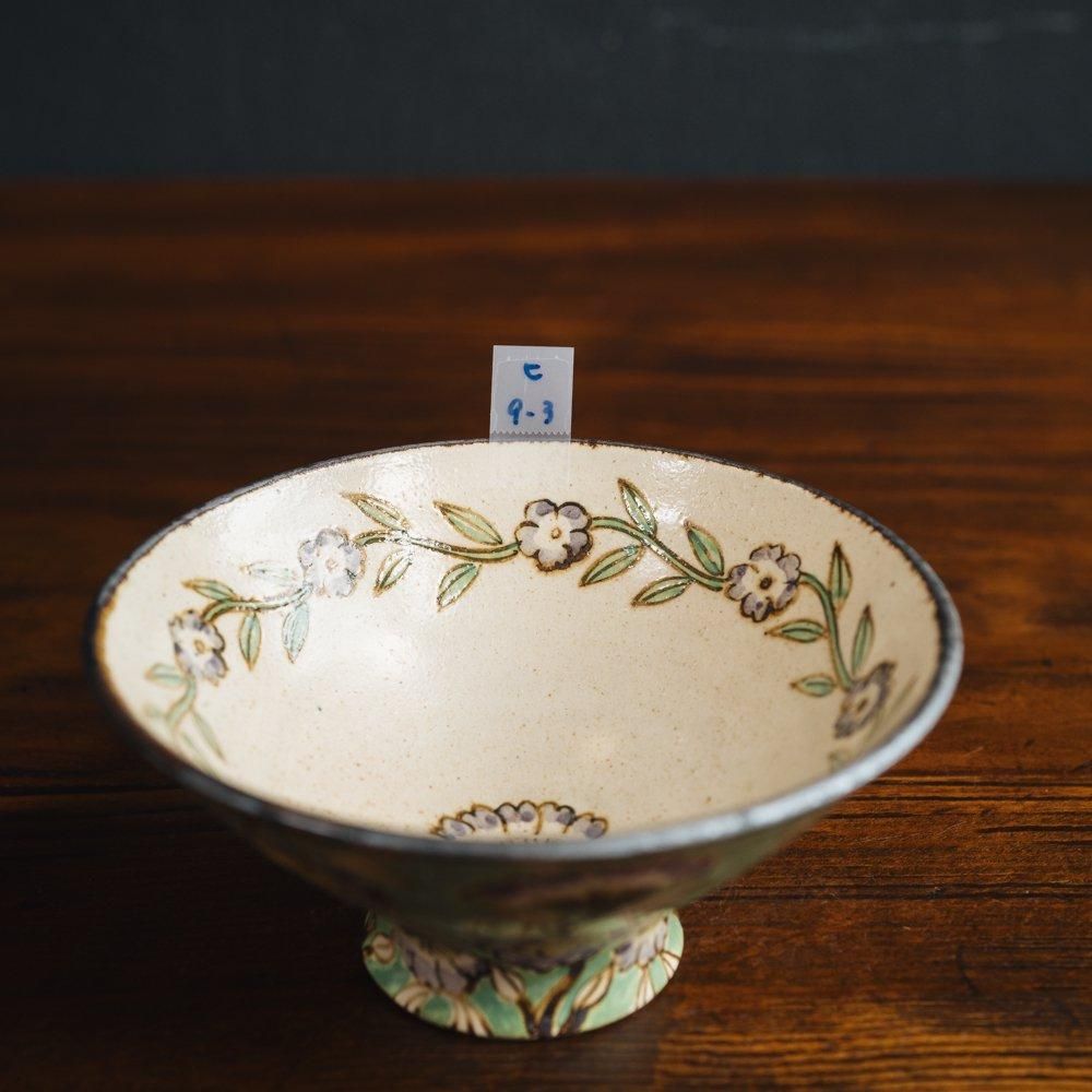 （2024年12月web個展）【1点もの】ヒヅミ峠舎　色絵茶碗　ヒ9-3