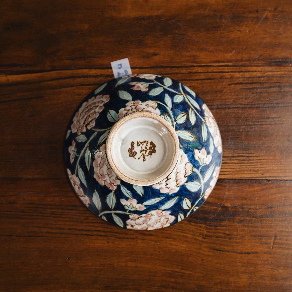 （2024年12月web個展）【1点もの】ヒヅミ峠舎　色絵茶碗　ヒ9-4