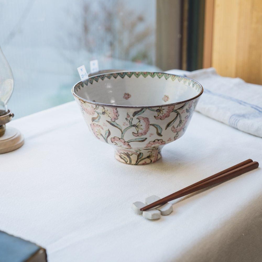 （2024年12月web個展）【1点もの】ヒヅミ峠舎　色絵小丼ぶり　ヒ23-3