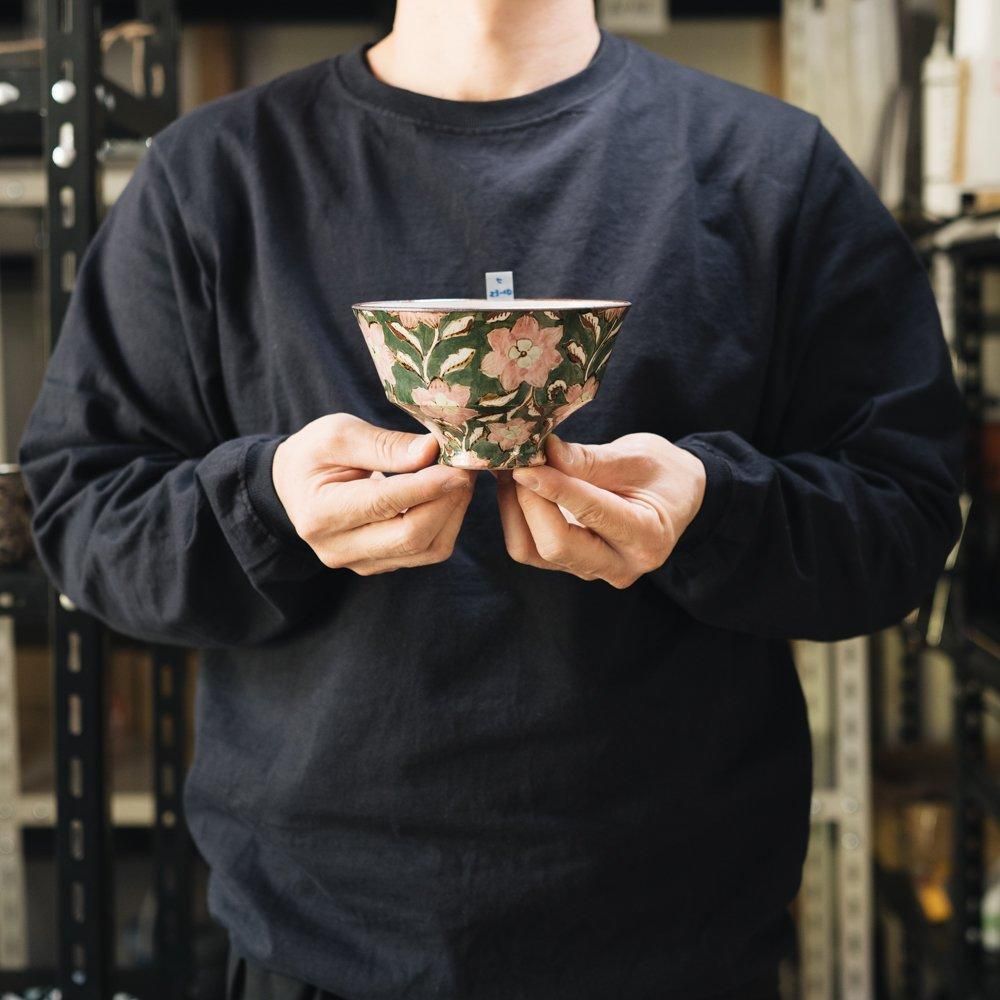 （2024年12月web個展）【1点もの】ヒヅミ峠舎　色絵小丼ぶり　ヒ23-10