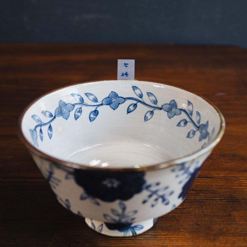 （2024年12月web個展）【1点もの】ヒヅミ峠舎　染付小丼ぶり　ヒ24