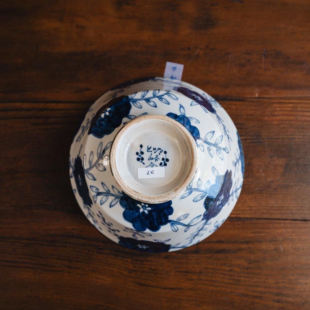 （2024年12月web個展）【1点もの】ヒヅミ峠舎　染付小丼ぶり　ヒ24