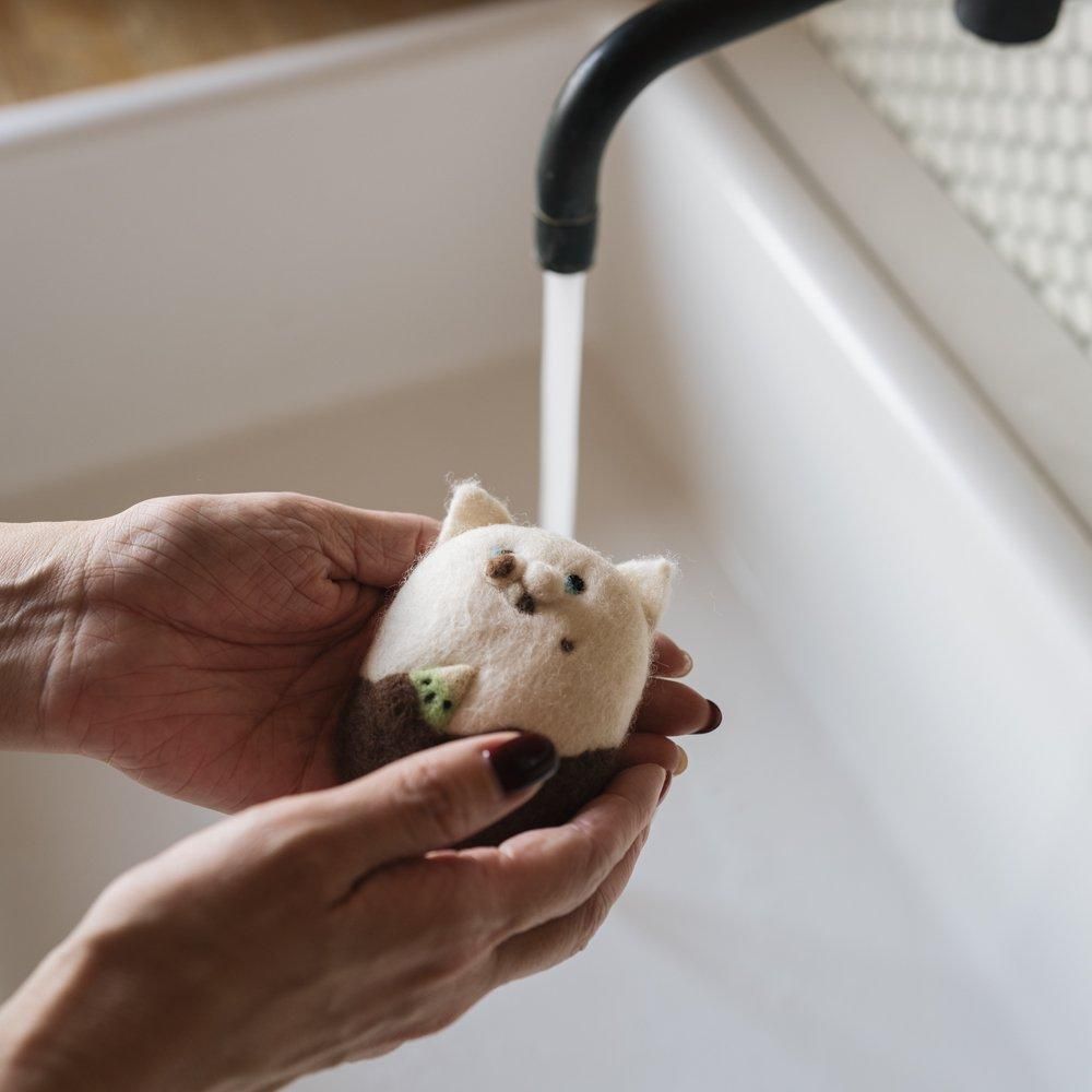 （2025年2月）【1点もの 限定 チョコレートフォンデュ】wooly morly　wooly soap　1