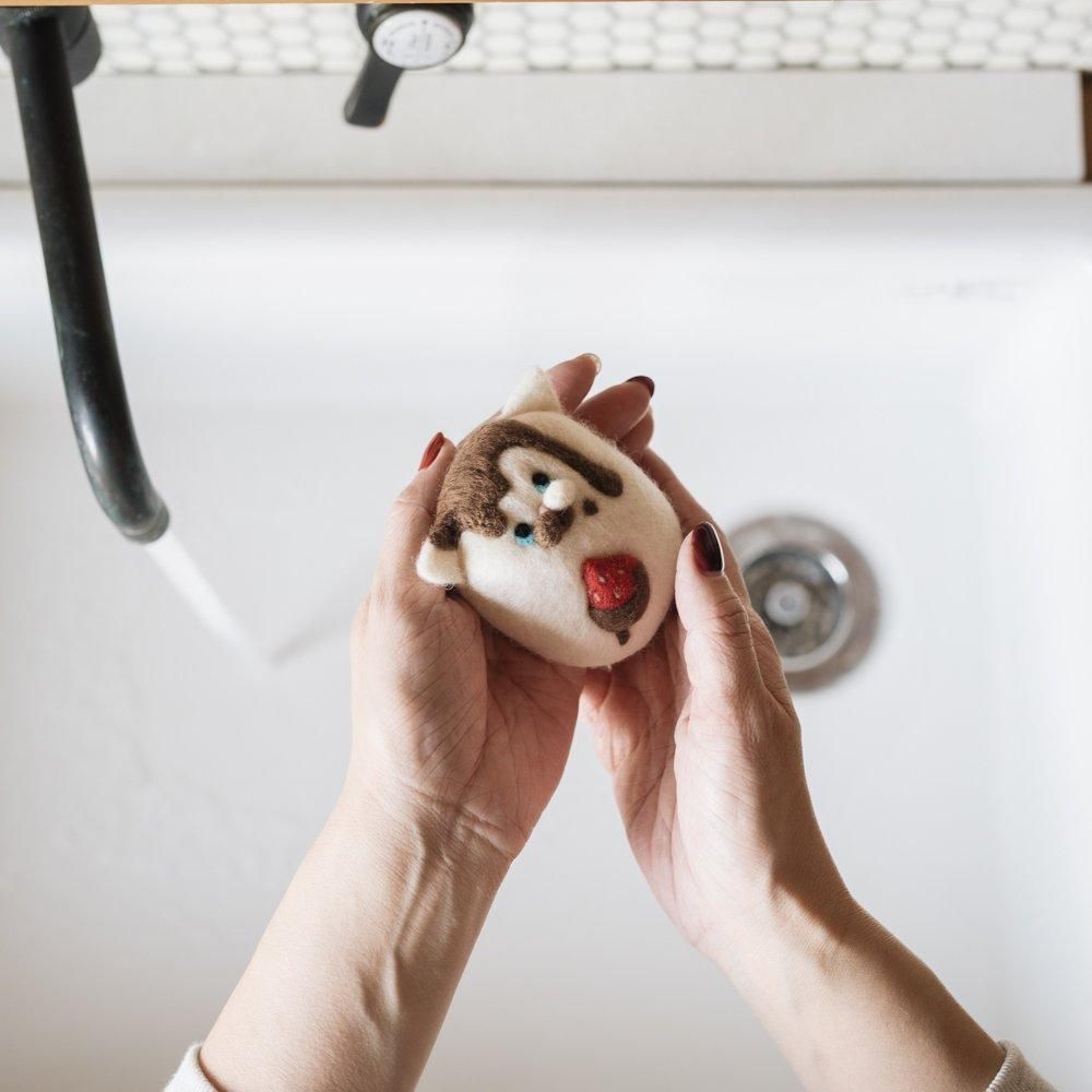 （2025年2月）【1点もの 限定 チョコレートフォンデュ】wooly morly　wooly soap　3