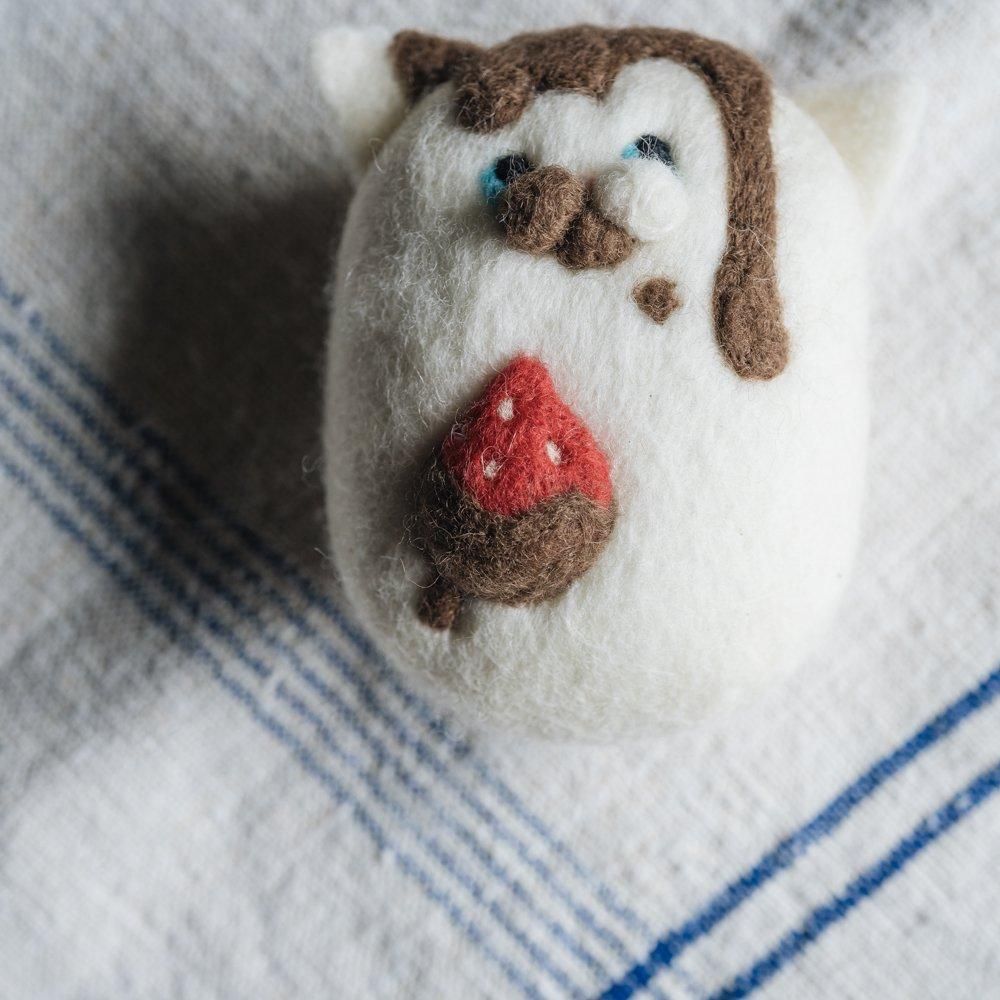 （2025年2月）【1点もの 限定 チョコレートフォンデュ】wooly morly　wooly soap　3