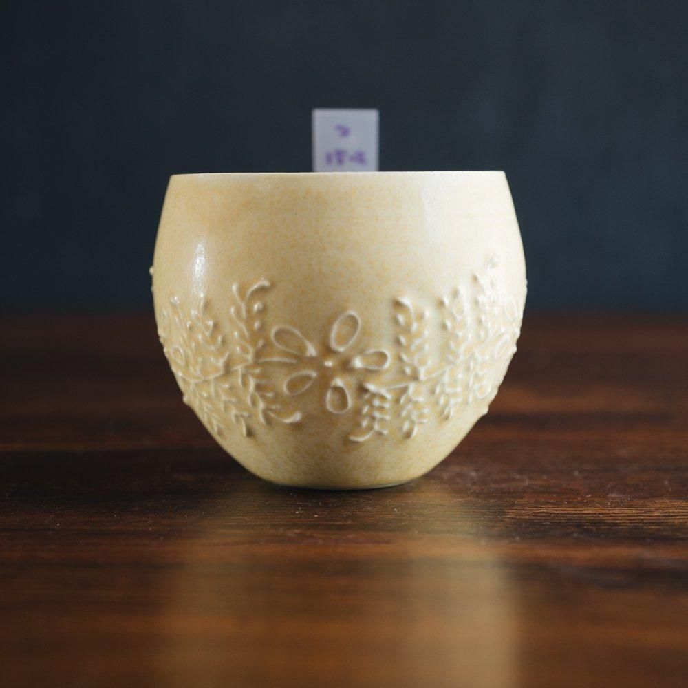 (2025年2月WEB個展) 角井理愛　丸湯のみ　つ15-2