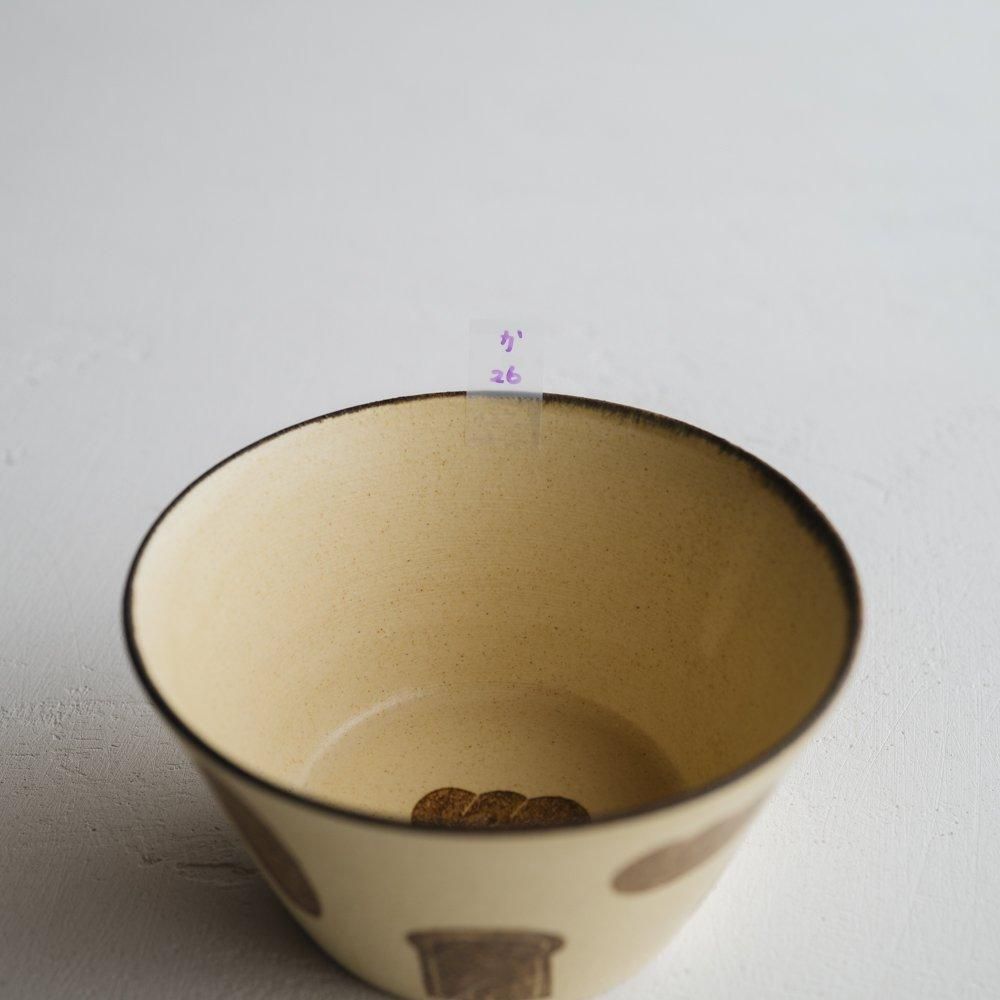 （2025年2月イロドリ陶器市） かとうようこ ボウル（パン）　か26