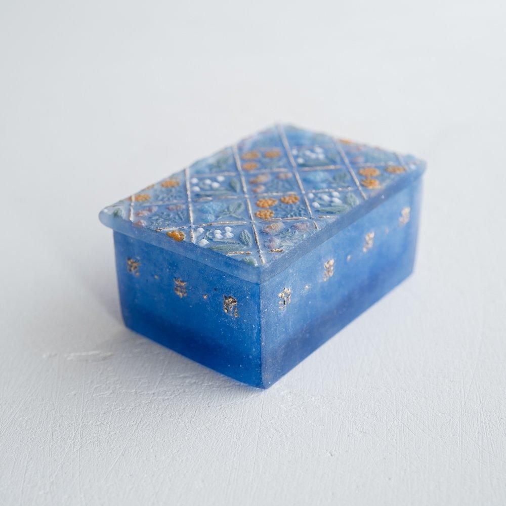 rokka glass 蓋物　大人気作家さん 作家さんの器と暮らしにまつわる道具のお店｜イロドリ｜オンラインストア