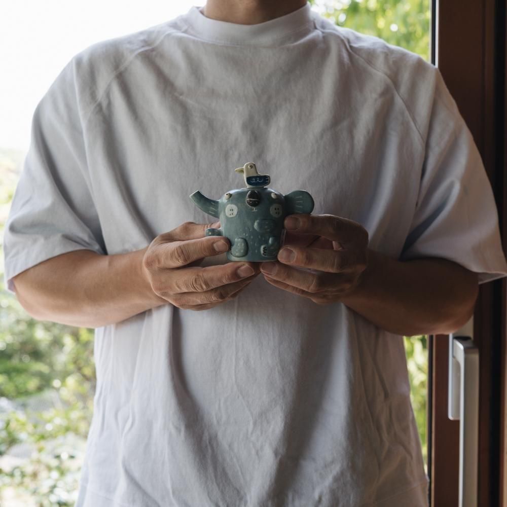 (2025年4月イロドリWEB個展)【1点もの】 古澤彩    コアラの注器　ふ29