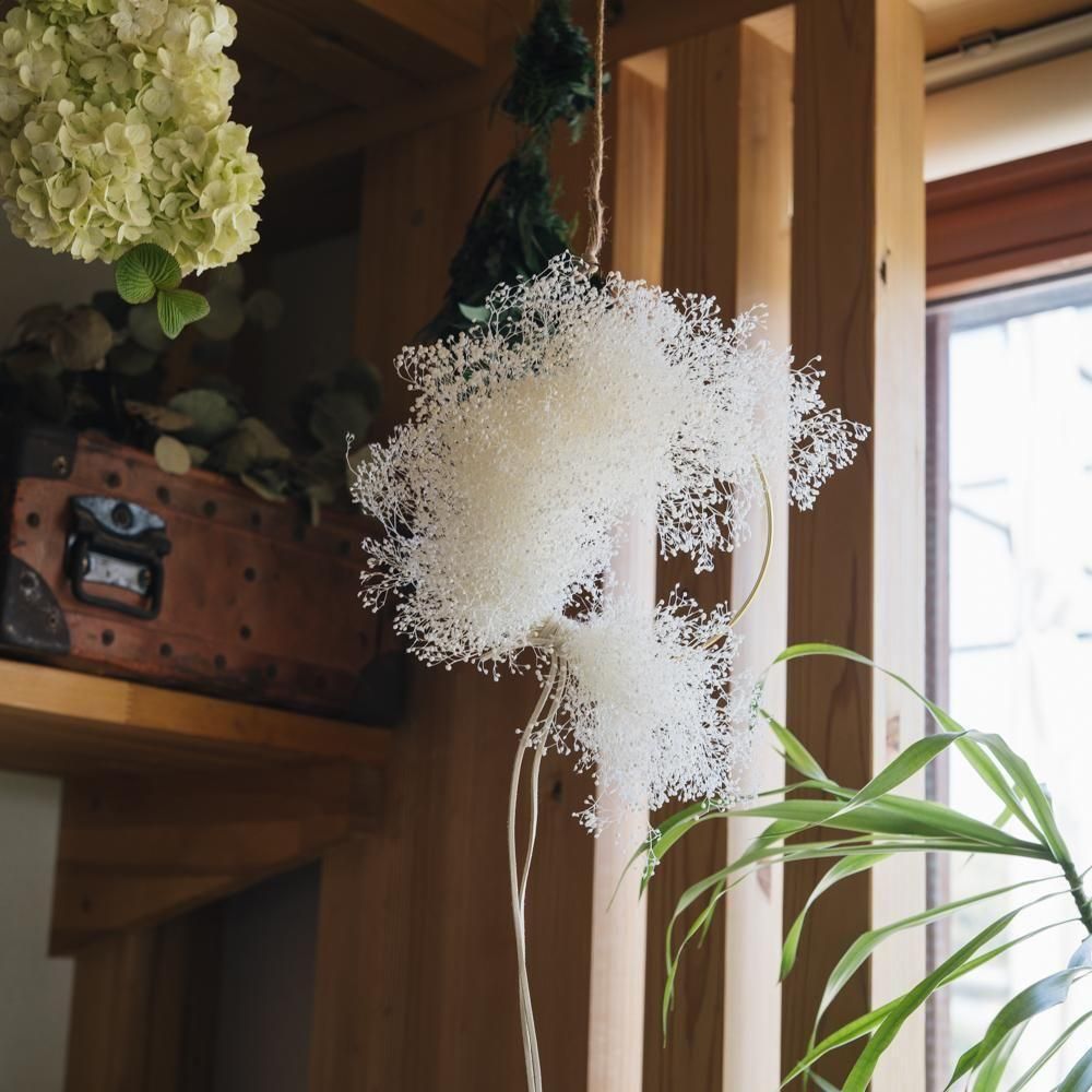 (2025年4月)【1点もの】 lilas    かすみ草の月　ふわふわ　は4