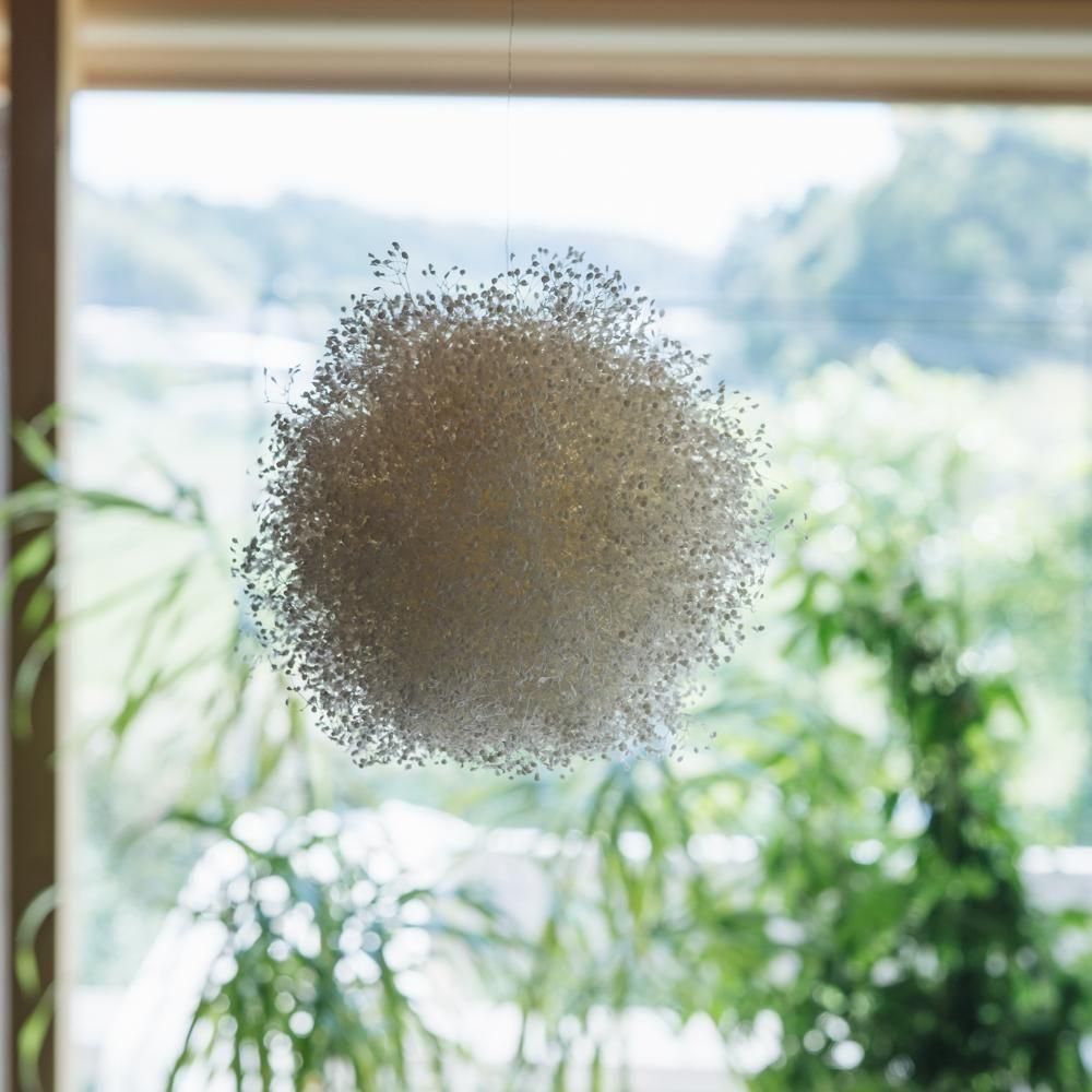 (2025年4月)【1点もの】 lilas    かすみ草のふわふわボール　は6
