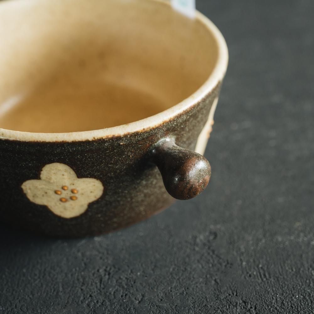 ※数量制限あり（2025年4月web個展）   苔色工房　【耐熱】のうつわ　／ウサギ　こ22