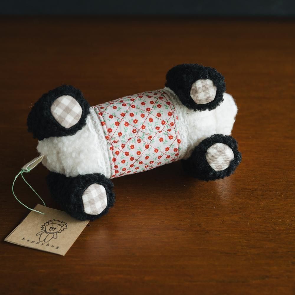 （2025年4月） 【1点もの】happybug　パンダカーポーチ　ハ8-2