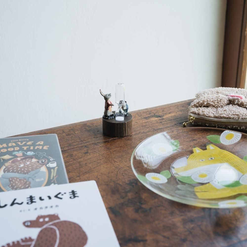 (予約受付) atelier coin うさぎとハリネズミの砂時計 　15<img class='new_mark_img2' src='https://img.shop-pro.jp/img/new/icons1.gif' style='border:none;display:inline;margin:0px;padding:0px;width:auto;' />