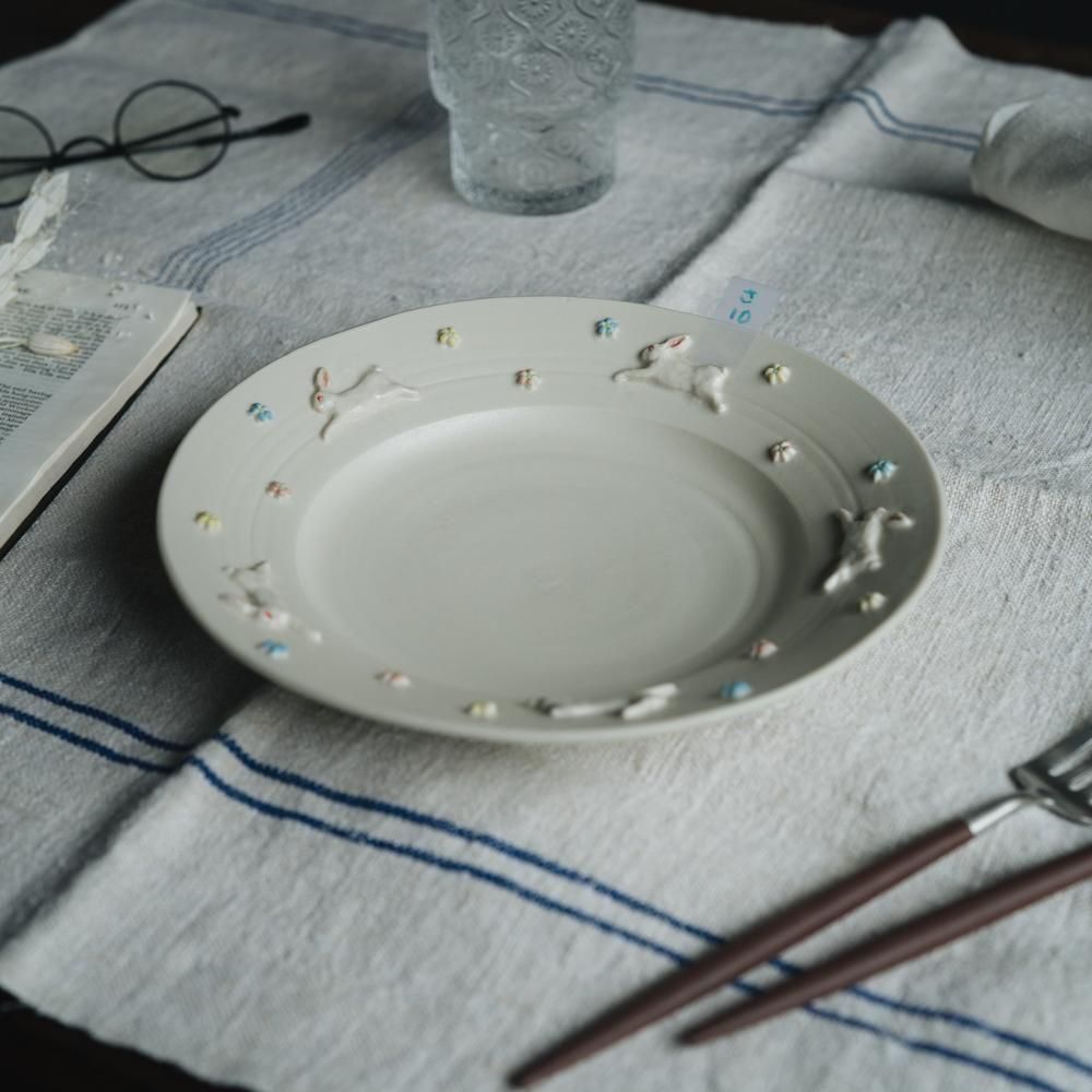 佐々木忍 うさぎ プレート