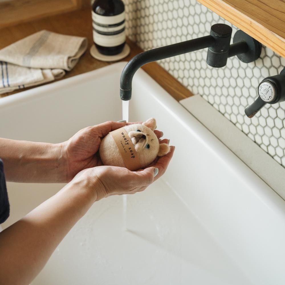 （2025年6月）【1点もの 】wooly morly　wooly soap animal　w3