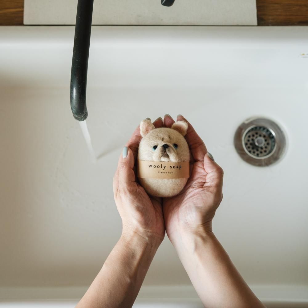 （2025年6月）【1点もの 】wooly morly　wooly soap animal　w3