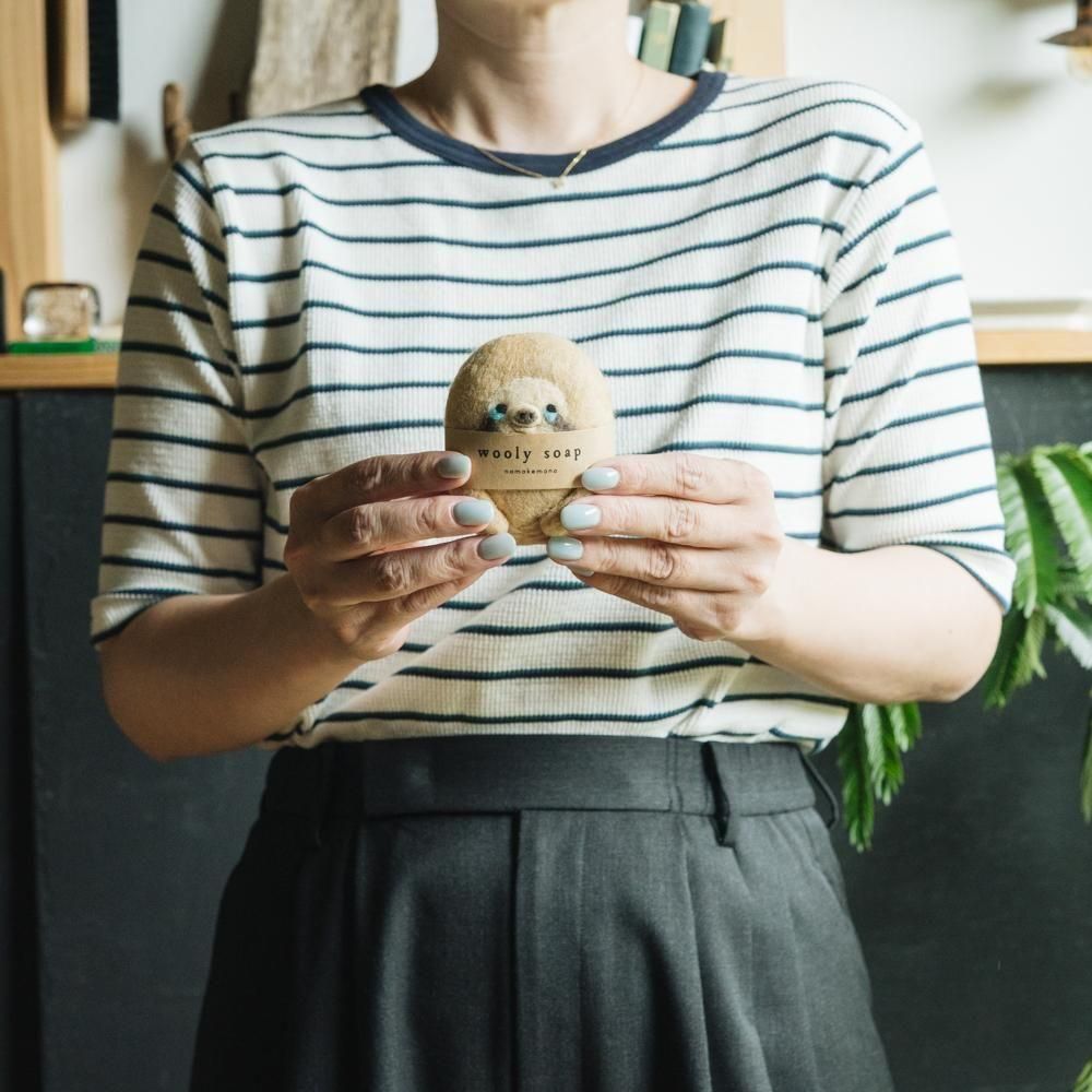 （2025年6月）【1点もの 】wooly morly　wooly soap animal　w5