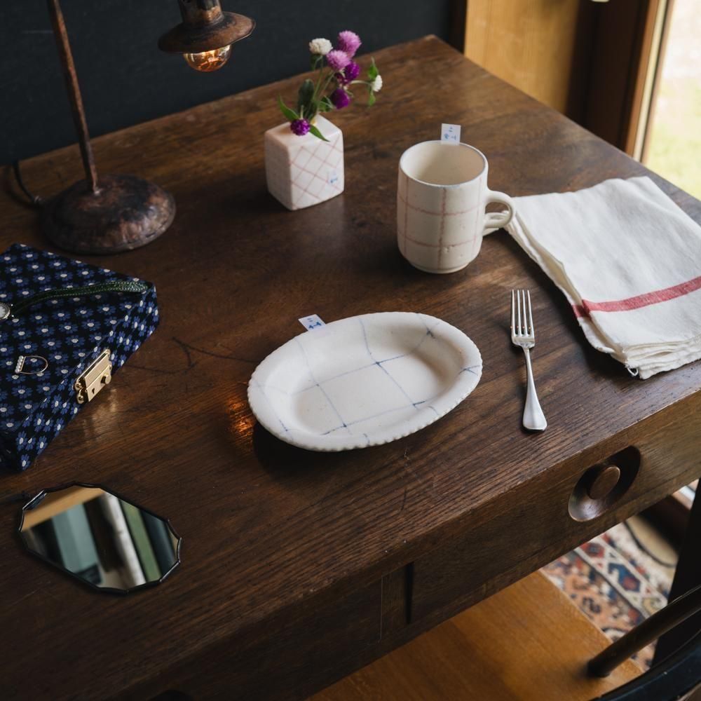 (2025年7月) 【1点もの】小渕祥子 ギジョプレートS　こ4-4