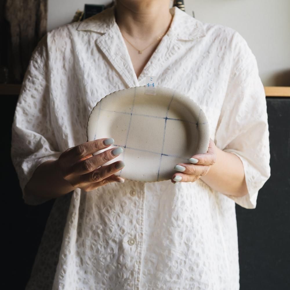 (2025年7月) 【1点もの】小渕祥子 ギジョプレートS　こ4-4