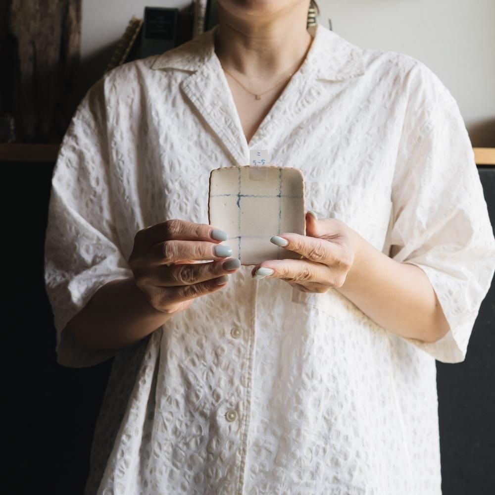 (2025年7月) 【1点もの】小渕祥子 小皿　こ5-5